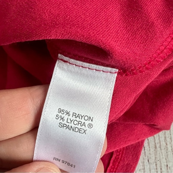 J. Jill Wearever Collection Cherry Red Dress 3X NWT - Picture 7 of 7